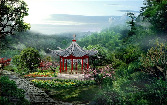 山地园林景观