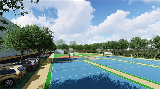 电子厂园林景观设计