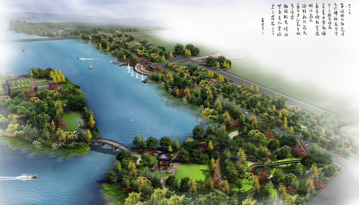 陆浑湖国家湿地公园景观设计