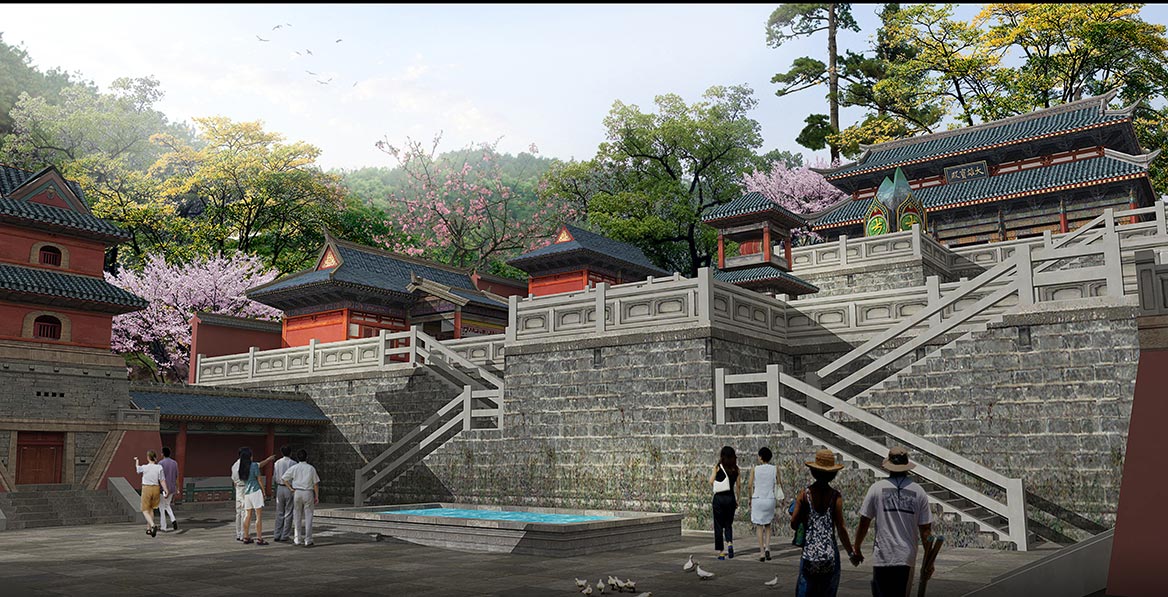 香山公园（大愿寺）修建性规划设计