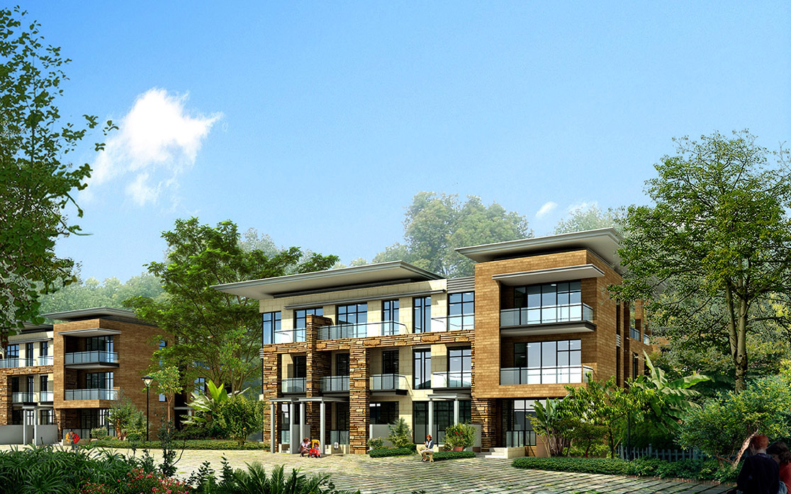 小区景观设计图片