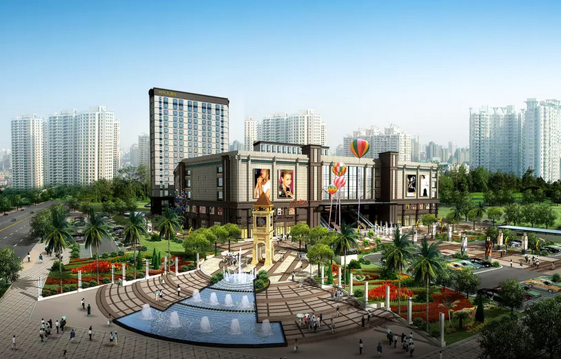 商业广场景观设计图片1