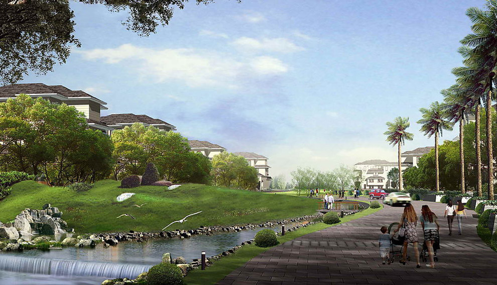 地产景观设计图片