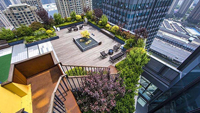 城市屋顶园林设计要注意的几个方面