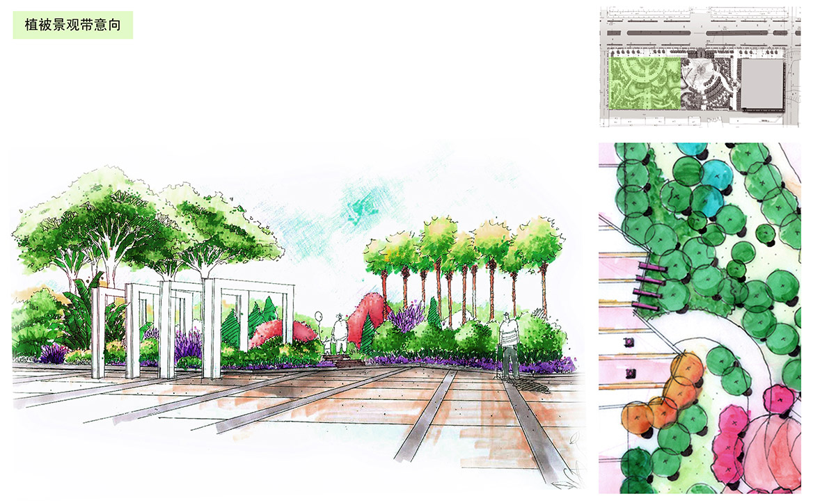 德庆县市政中心广场景观方案设计节点详述1