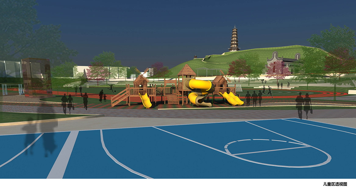 东莞市桥头镇体育文化公园规划设计图8