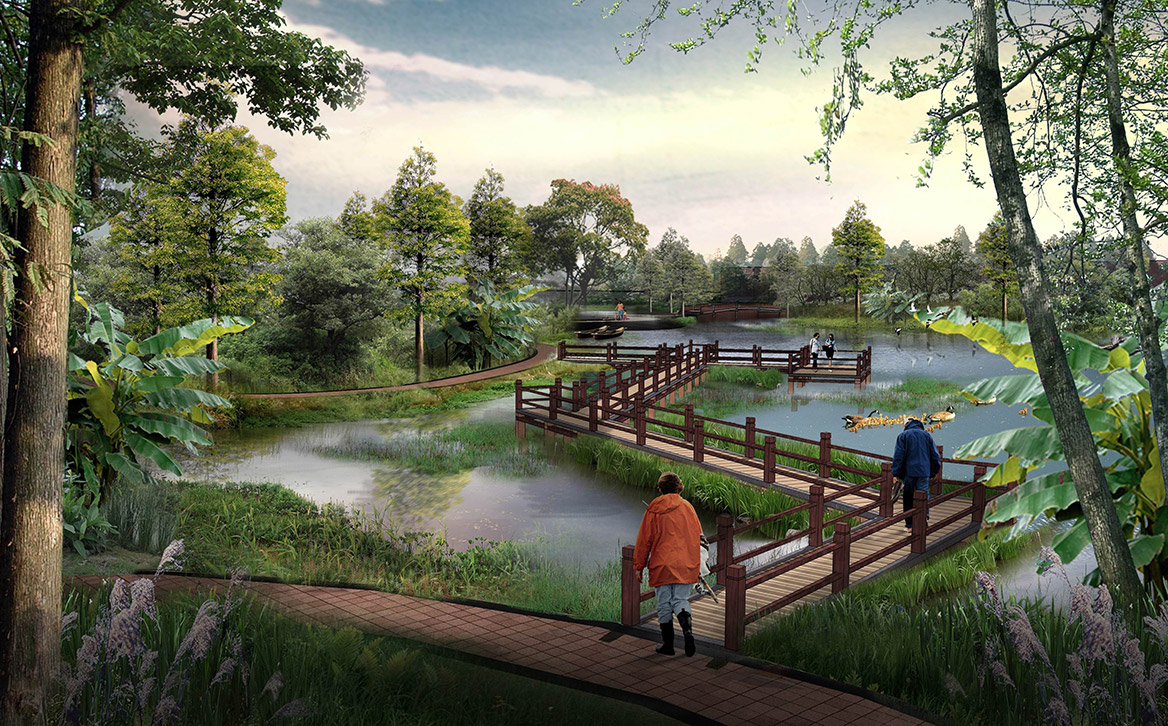 湿地公园景观设计